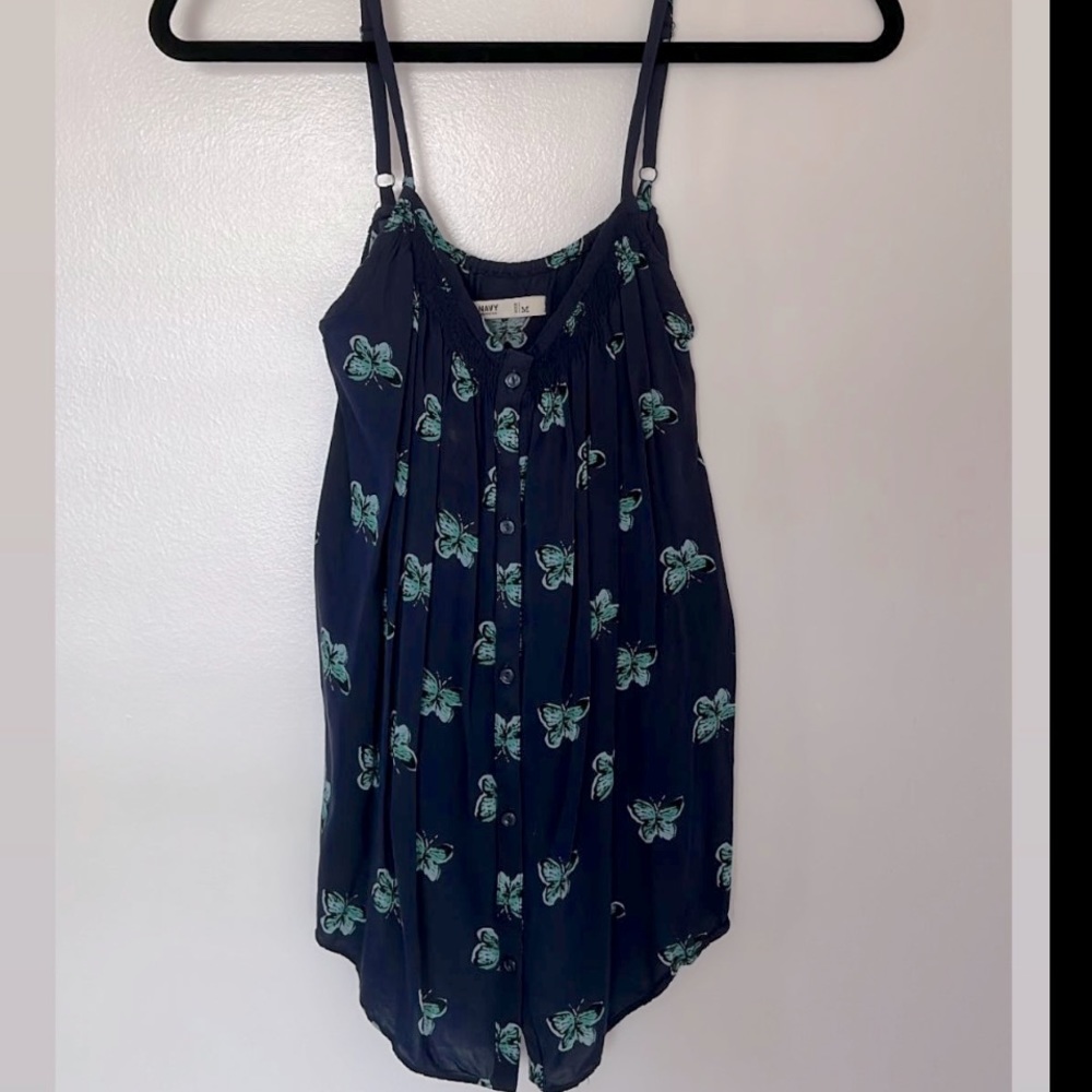 !!! WORN 1x ONLY !!! Old Navy Butterfly Tank Top